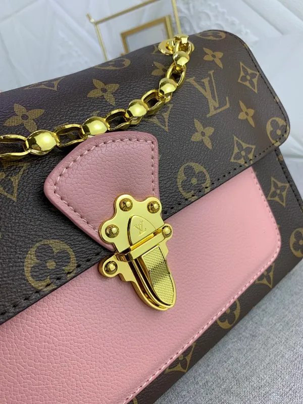 All Categories Official Website "Brand Women's Bags" Women's Bags 💙 LV French custom-made Monogram canvas and exquisite calfskin, top-notch handmade in Taiwan, perfect bottom arc of original order for quality, perfect combination of materials and unique hardware accessories, all investment regardless of cost, single shoulder, hand-held, cross-body all-match must-have style, exquisite crown lock buckle, showing the queen's style