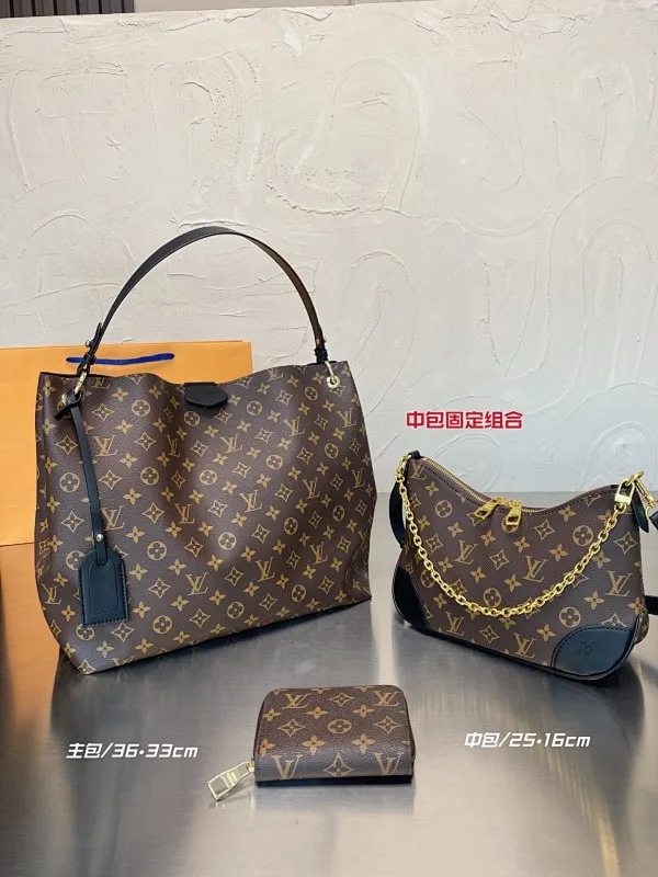 All categories Official website "Three-piece bag set" Three-piece set💖 LV 2023 new LV bag three-piece set wholesale