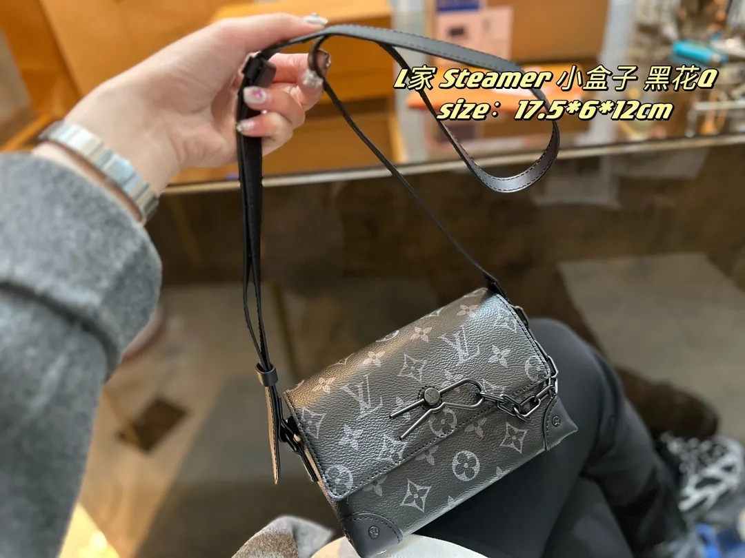 All Categories Official Website "Brand Women's Bags" Women's Bags 💙 LV 2023 latest version LV black flower crossbody bag