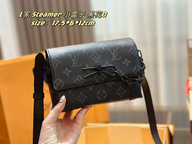 All Categories Official Website "Brand Women's Bags" Women's Bags 💙 LV 2023 latest version LV black flower crossbody bag
