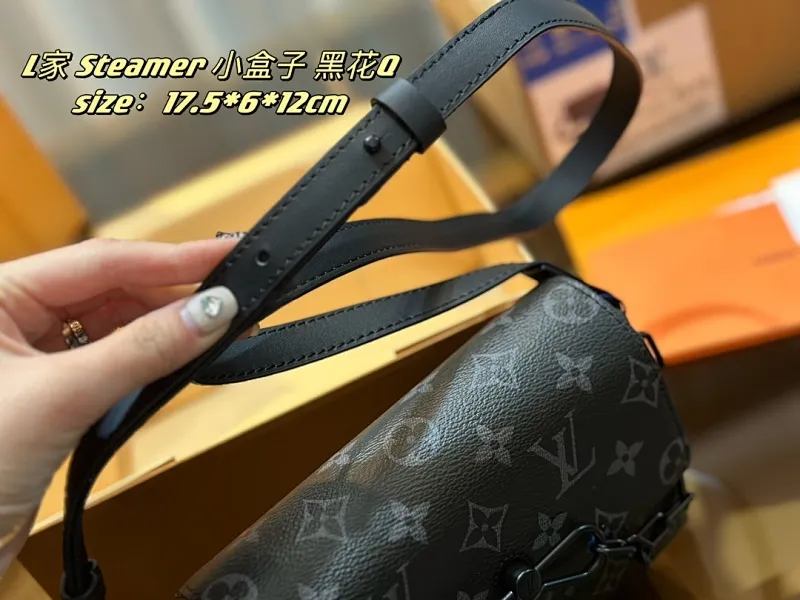 All Categories Official Website "Brand Women's Bags" Women's Bags 💙 LV 2023 latest version LV black flower crossbody bag