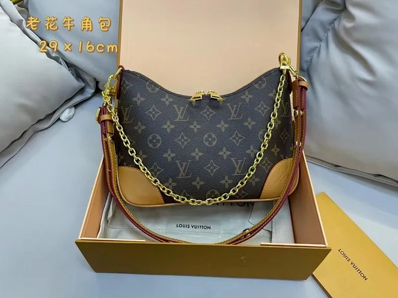 All categories Official website "Brand Women's Bags" Women's Bags 💙 LV fine imitation LV, high imitation LV bags, LV crossbody bags, 2023 official latest version LV croissant bag, LV bag factory, recommended bags, size: 29CM