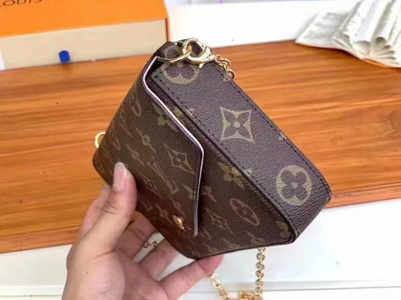 All categories Official website "Brand Women's Bags" Women's Bags 💙 LV 2022 official new LV three-piece handbag wholesale 5800800 High quality Size: 21-11-2CM