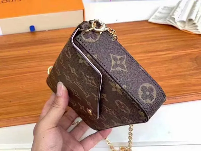 All categories Official website "Brand Women's Bags" Women's Bags 💙 LV 2022 official new LV three-piece handbag wholesale 5800800 High quality Size: 21-11-2CM