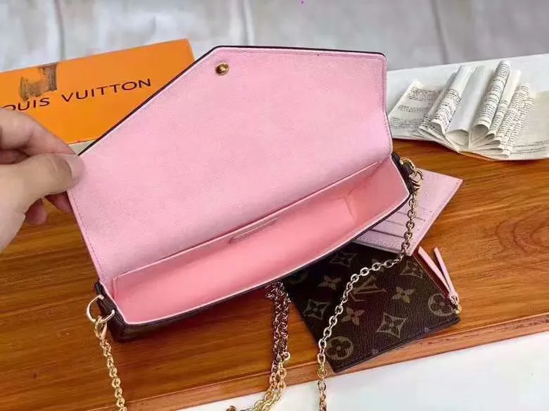 All categories Official website "Brand Women's Bags" Women's Bags 💙 LV 2022 official new LV three-piece handbag wholesale 5800800 High quality Size: 21-11-2CM