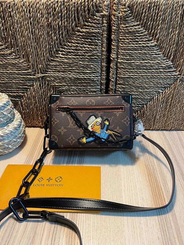 All Categories Official Website "Brand Women's Bags" Women's Bags 💙 LV 2022 Official New LV M80159 Doll Doll Series Mini Soft Trunk Box Bag Wholesale 58001900