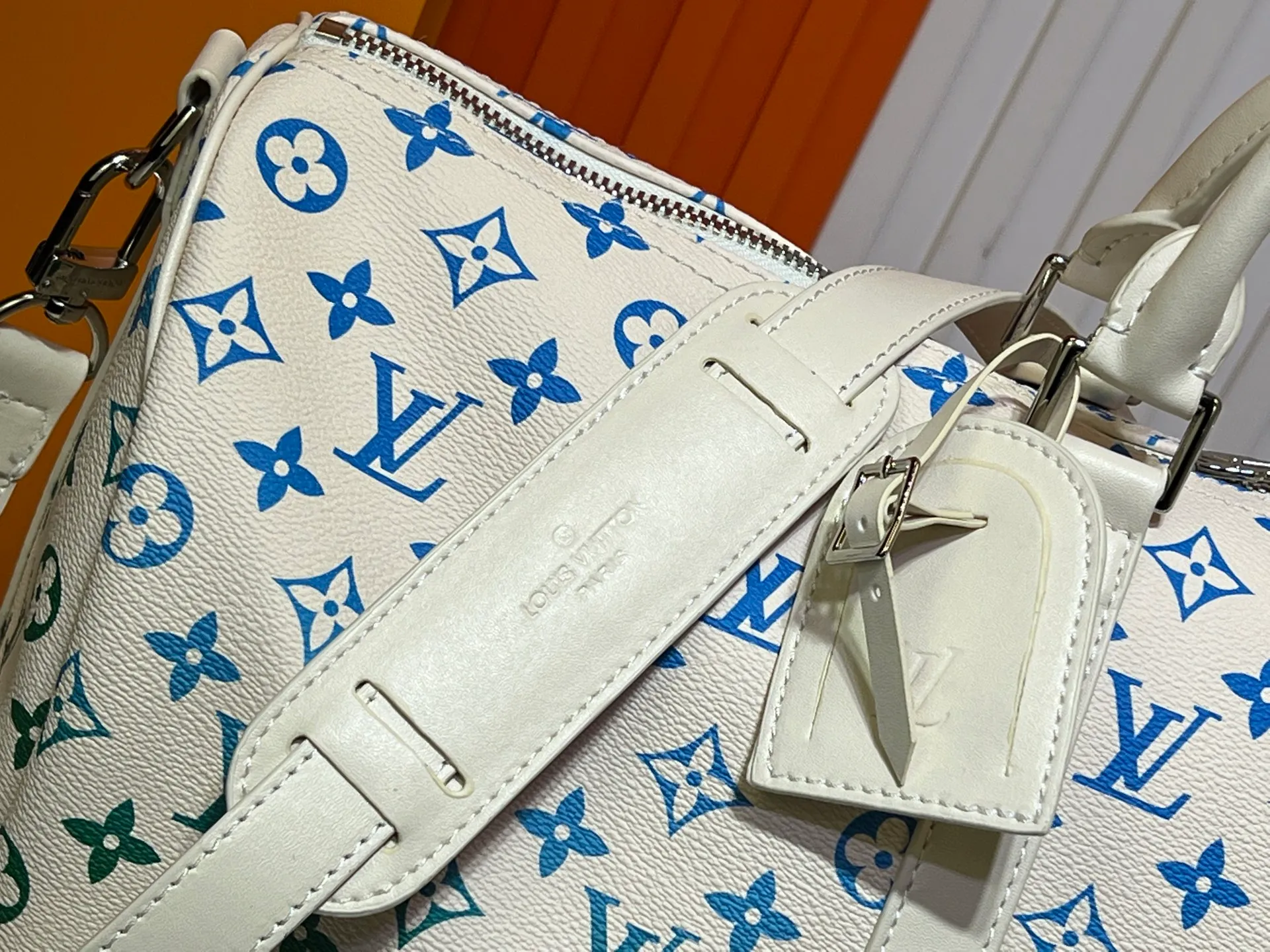 Batch 420💰New arrival M13745 41416 Gradient three-color series LV2025 spring and summer and Takashi Murakami joint model Fashion is a cycle to celebrate the 20th anniversary of the joint brand Size: 50.0X29.0X23.0cm