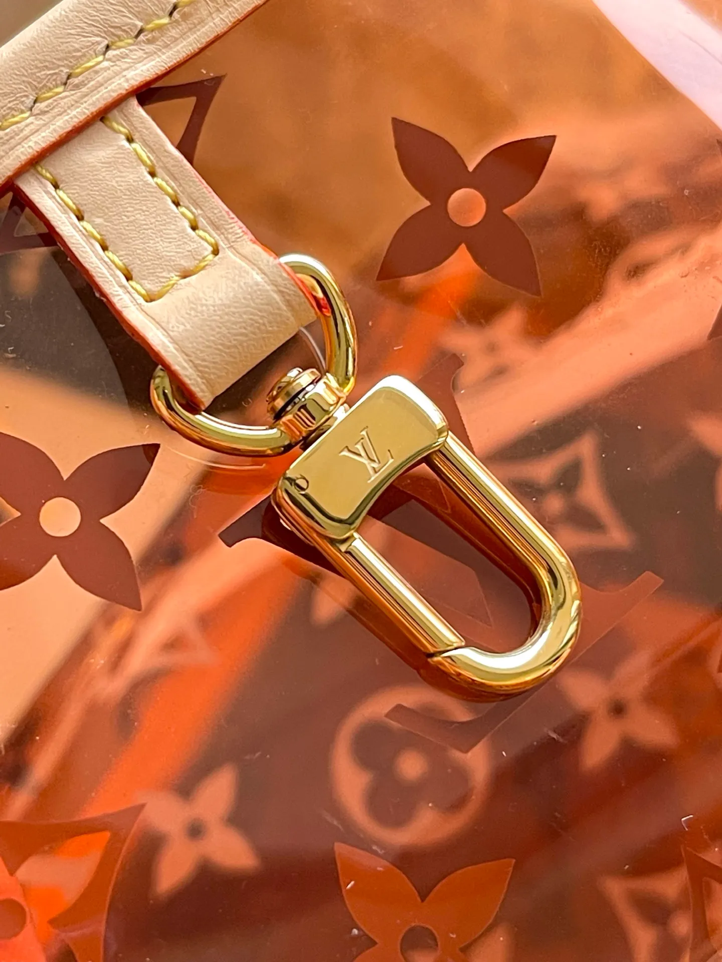 💰1340 Top original order Neverfull GM Monogram PVC recycled polyester fiber material Model: M14991 translucent PVC Material: A-grade all-steel hardware, imported original canvas Packing: full set of original duty-free MB packaging Size: 39*32*19CM