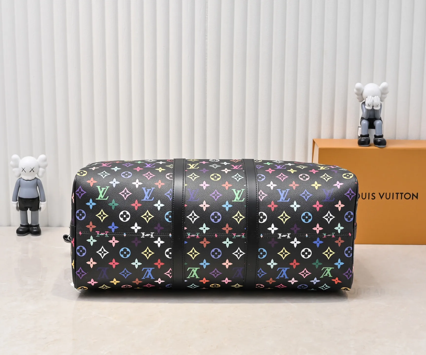 P💰440 new arrival M13745 41416 black color white color 33 color series LV2025 spring and summer and Takashi Murakami joint model Fashion is a cycle to celebrate the 20th anniversary of the joint name Size: 50.0X29.0X23.0cm