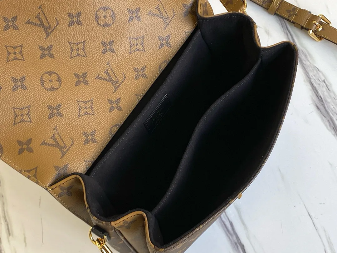 💰760 (steel lock) top original single M44876 M41465 yellow flower Metis classic postman has a charm that makes many girls fall in love with it. The overall compact shape of the handbag exudes an elegant atmosphere. It has a shrinkable leather handle, which is stylish enough even when held in the hand. The shoulder strap can be detached to adjust the length. It is also quite classy when carried out on the street and at work. If you like to mix and match casually, Metis can also meet your preferences.  Size:25 x 19 x 9 cm