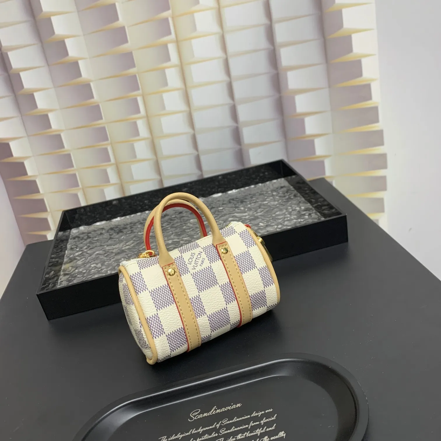 💰200 shipped😍 MINI KEEPALL bag charm and keychain ☀️Louis Vuitton Louis Vuitton lv mini pillow bag pendant ☀️This Mini Keepall bag charm and keychain condenses the classic handbag configuration, boldly showing the spirit of adventure. Monogram canvas with LV inscribed hook buckle, whether hung on a belt or handbag, its zipper closure and built-in keychain ensure secure storage
