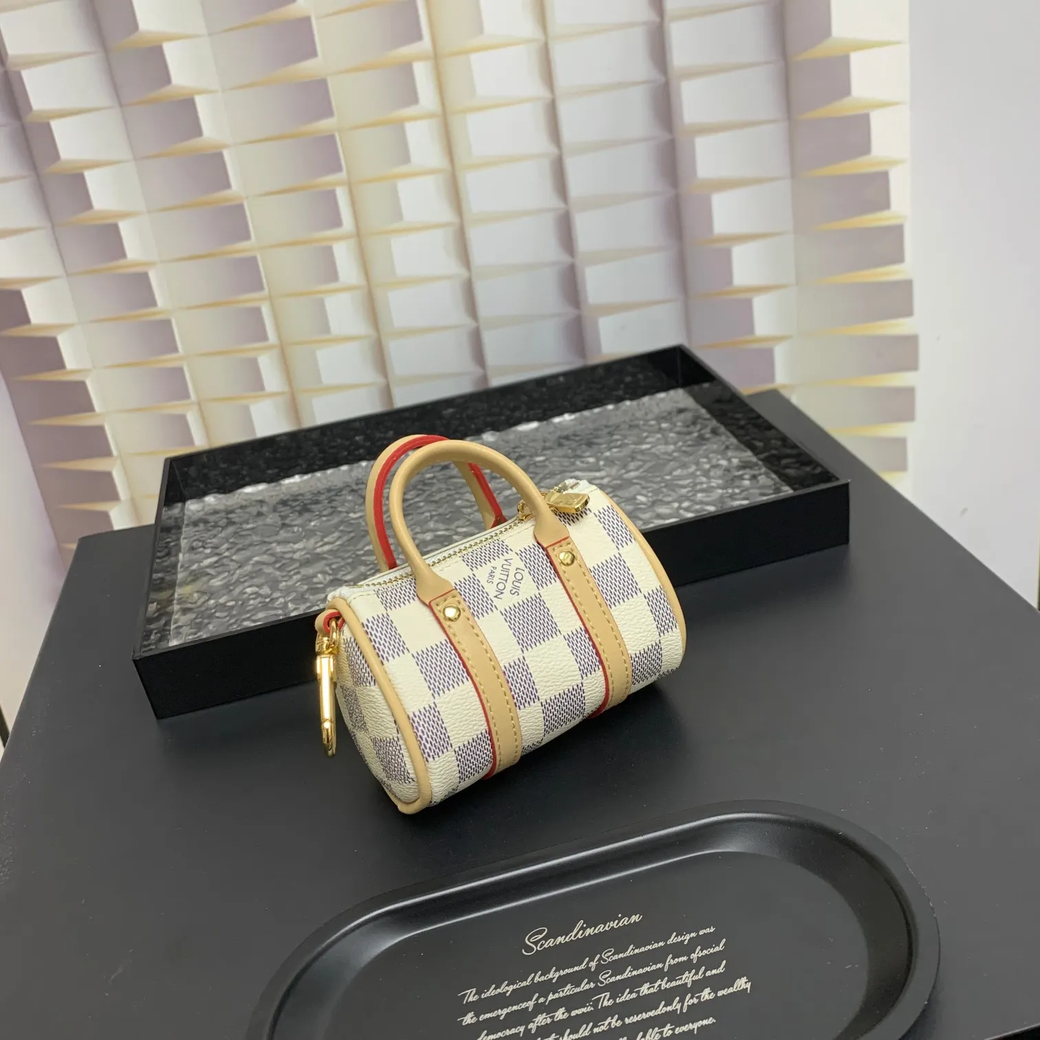 💰200 shipped😍 MINI KEEPALL bag charm and keychain ☀️Louis Vuitton Louis Vuitton lv mini pillow bag pendant ☀️This Mini Keepall bag charm and keychain condenses the classic handbag configuration, boldly showing the spirit of adventure. Monogram canvas with LV inscribed hook buckle, whether hung on a belt or handbag, its zipper closure and built-in keychain ensure secure storage