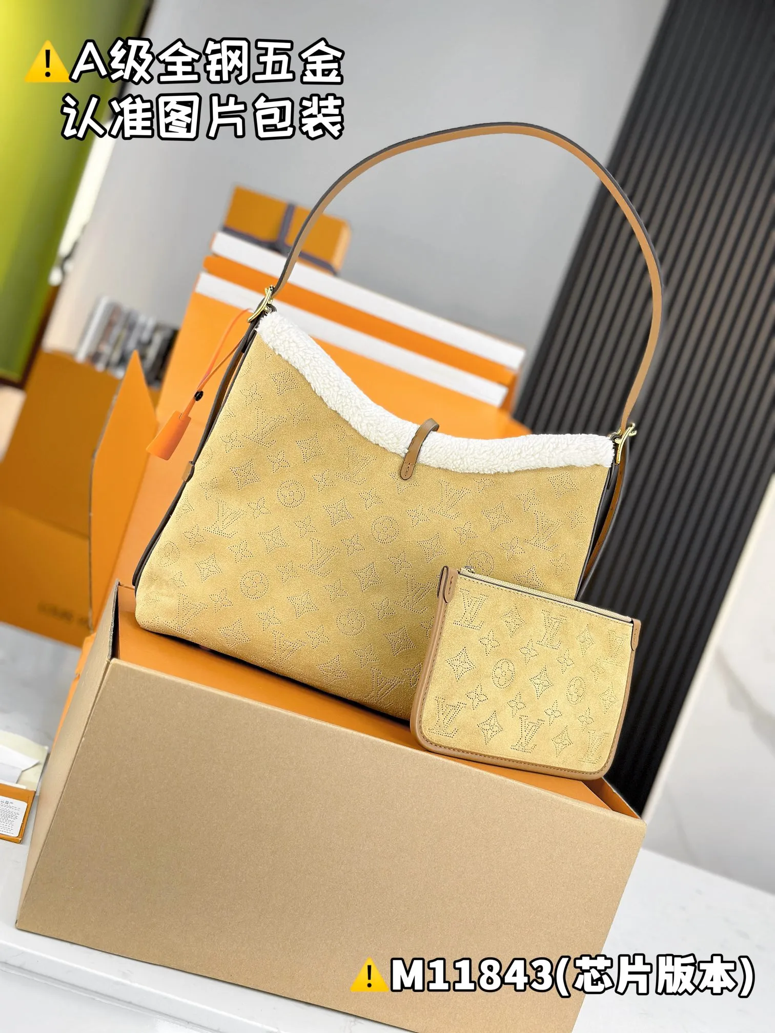 💰2240 [Authentic Grade] [Super Grade MB High Elastic Fabric] CARRYALL Small Handbag Model: M11843 Material: A+ grade all-steel hardware, imported high elastic fabric Packaging: Full set of special grade duty-free MB packaging Size: 24 x 12 x 29 cm