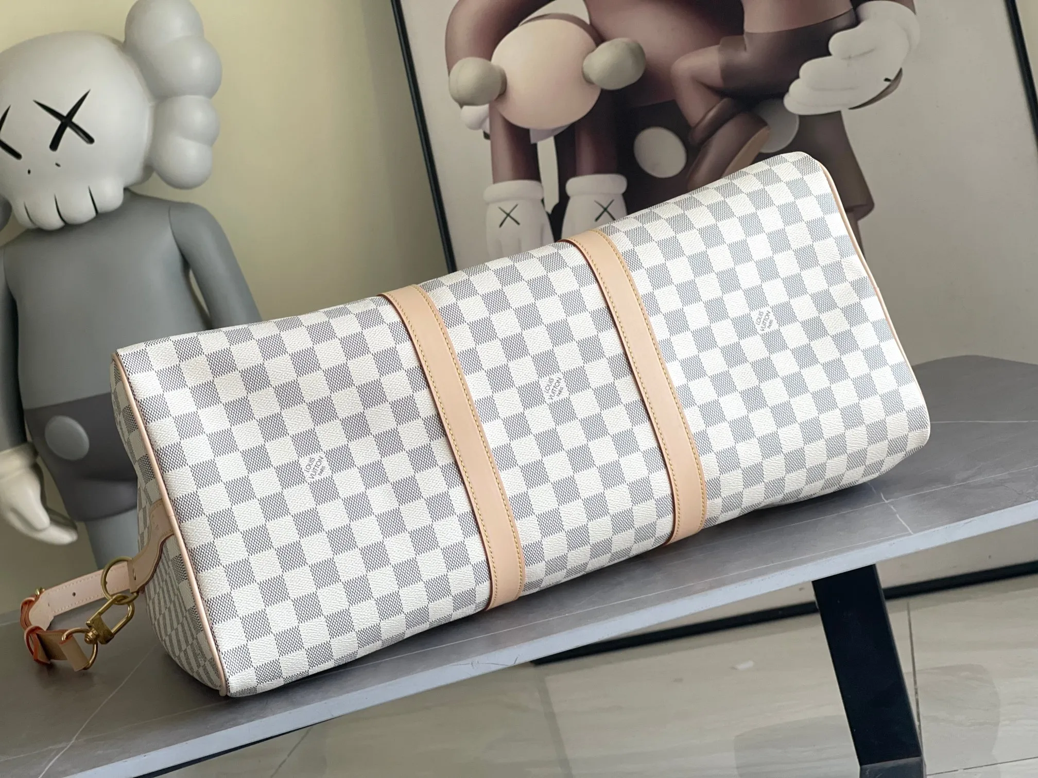 💰960 Top original order M41418 M41416 M41414 Keepall is a classic in the travel bag series. This medium-sized Keepall is made of Monogram canvas, has a spacious capacity, and is equipped with a detachable leather shoulder strap. Dimensions: 45.0 x 27.0 x 20.0 cm, 50cm, 55cm