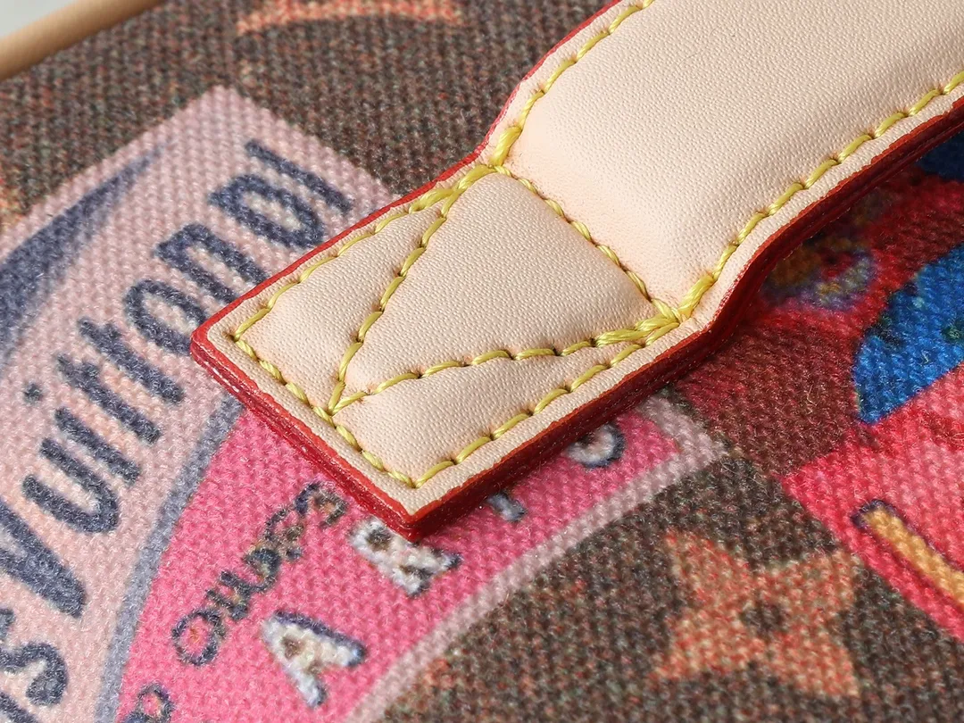 💰220💰Upgraded from the original M14744 M11750 M11508 This 2 Compartments toilet bag is made of Monogram coated canvas with cow leather trim, and uses Louis Vuitton travel stickers to pay tribute to the travel fashion at the turn of the last century. Internal compartments allow for easy storage, and dual zip closures add functionality. Dimensions: 24.0 x 13.0 x 13.0 cm (length x height x width)