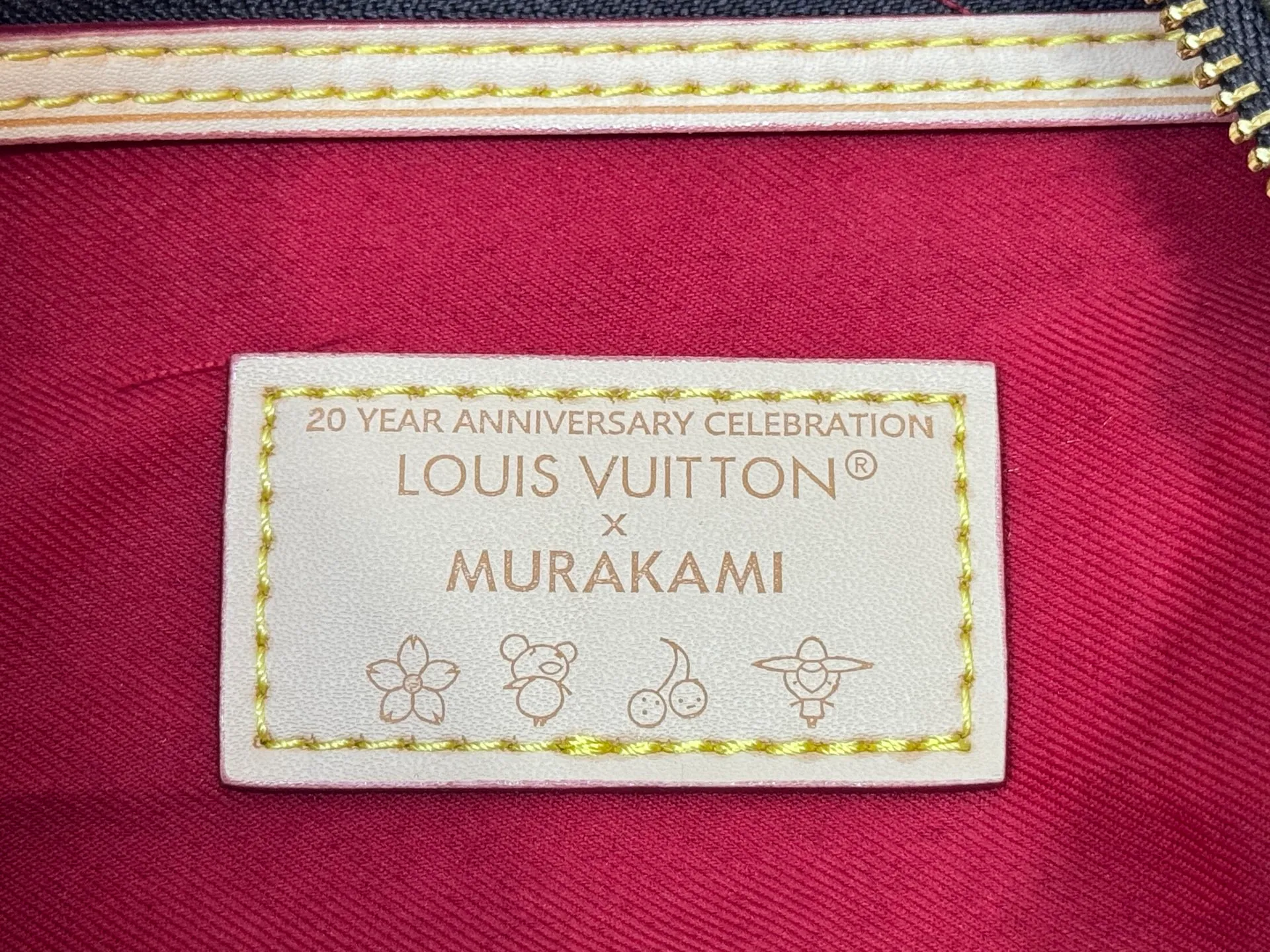 P300 M17089 M40391 Louis Vuitton collaborated with Japanese M artist Takashi Murak for the first time in 2003 and launched the classic "Color Monogram" series, which immediately triggered a trend storm. The "Cherry Series" launched in 2005 is based on Murakami's design and incorporates cherry elements into the classic Monogram canvas, showing the perfect combination of art and fashion. Size: 30x21x17