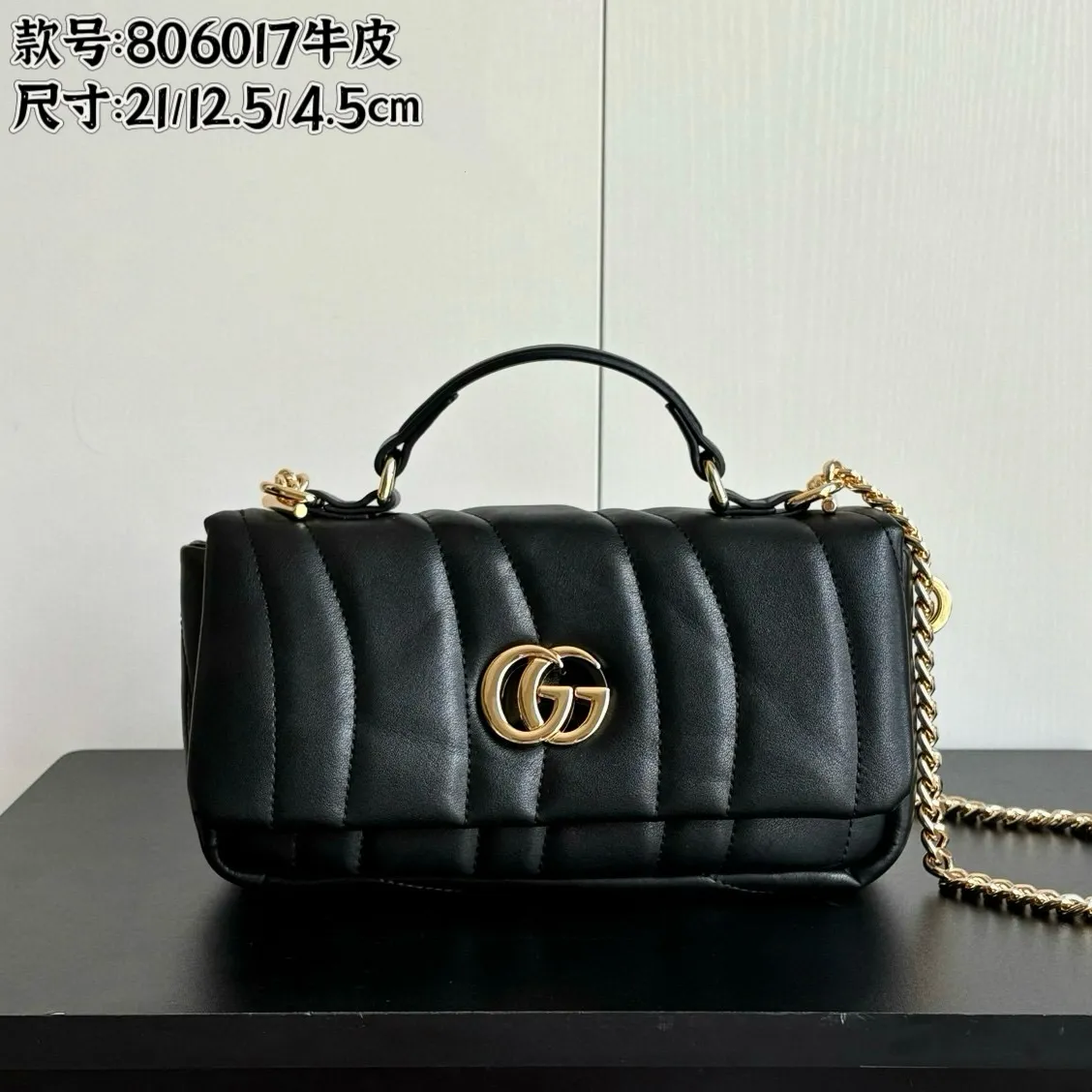 Actual shot #💰360 Style number: 806017 full cowhide Size: 21X height 12.5X side width 4.5 Upgraded original quality Original heavy hardware!