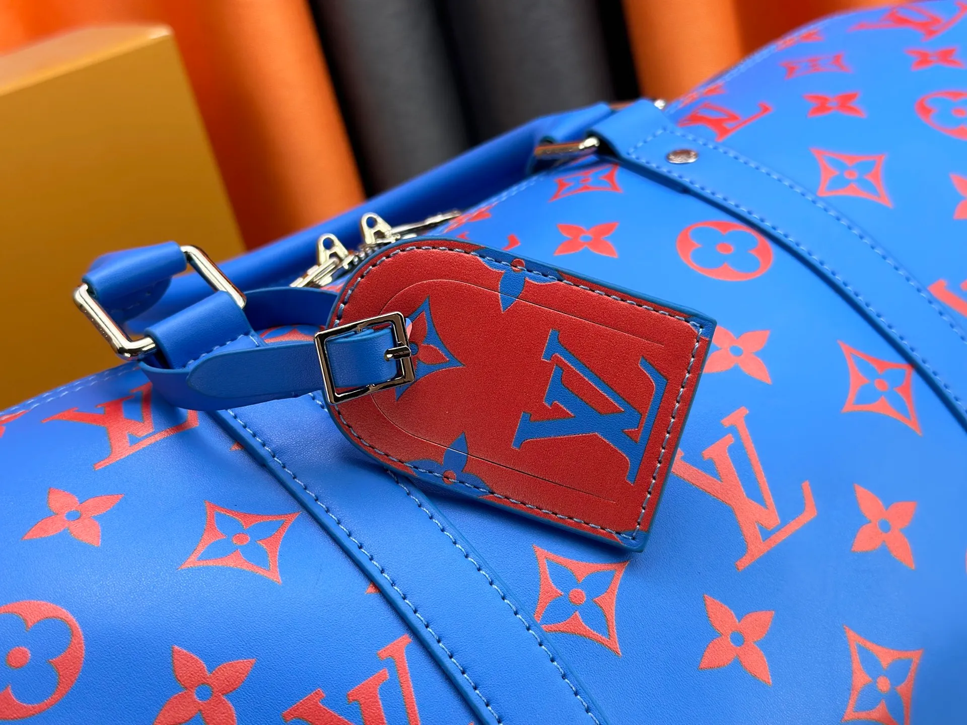 P340 M41418 New “louis vuitton’Iv travel bag travel bag louis vuitton High-definition hardware logo and inner compartment! Special lining. Smooth zipper and exquisite workmanship. A must-have for men. Size: 45x27x20.