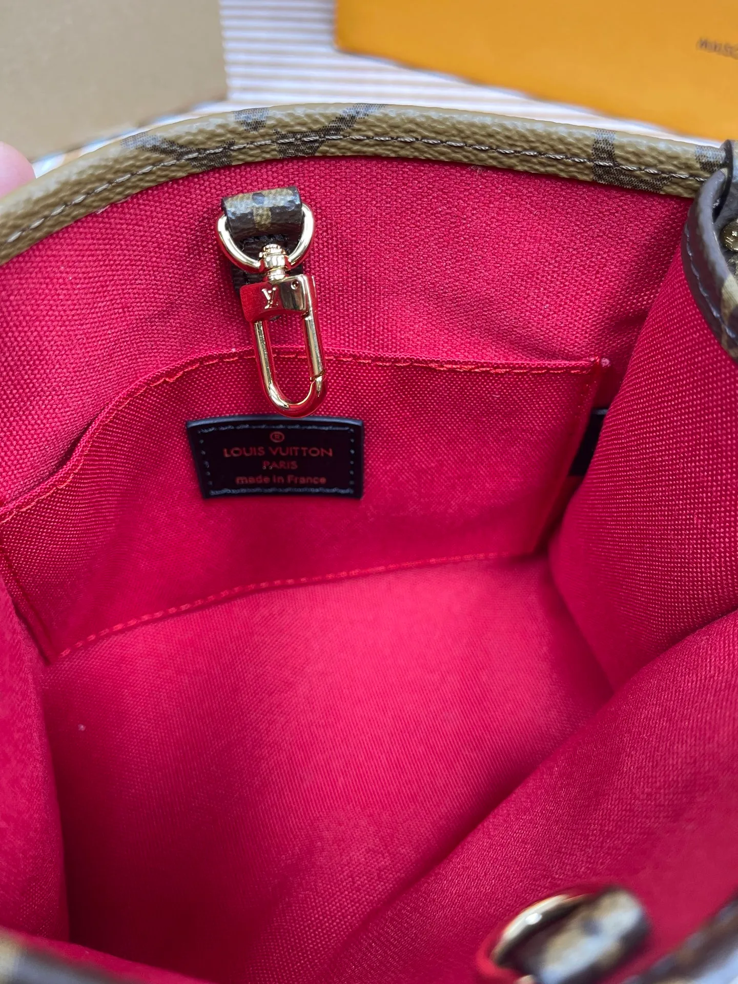 [Upgraded version] P560¥ shipped! 🥰🆕The much-anticipated onthego tote bag mini has arrived, high quality, steel hardware, and gift box🎁Packaging, small and exquisite