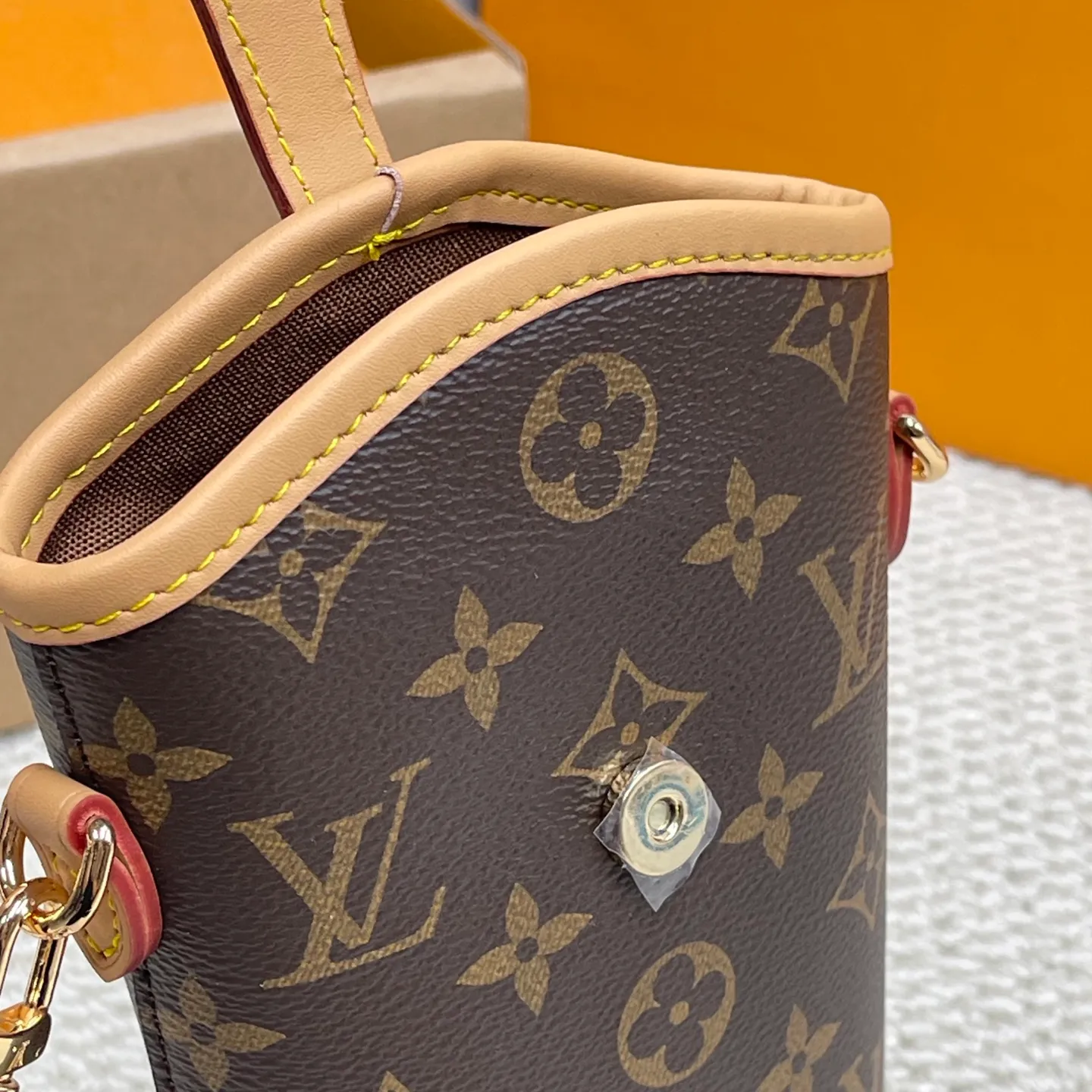 [Upgraded Version] P440¥👇 Hot Selling Latest Fold Me Mini French Fries Bag Model M80874 Mini Ice Cream Cone Upgraded Version·High Quality·With Gift Box🎁Packaging🍦Size 14.5*18*6.5👠