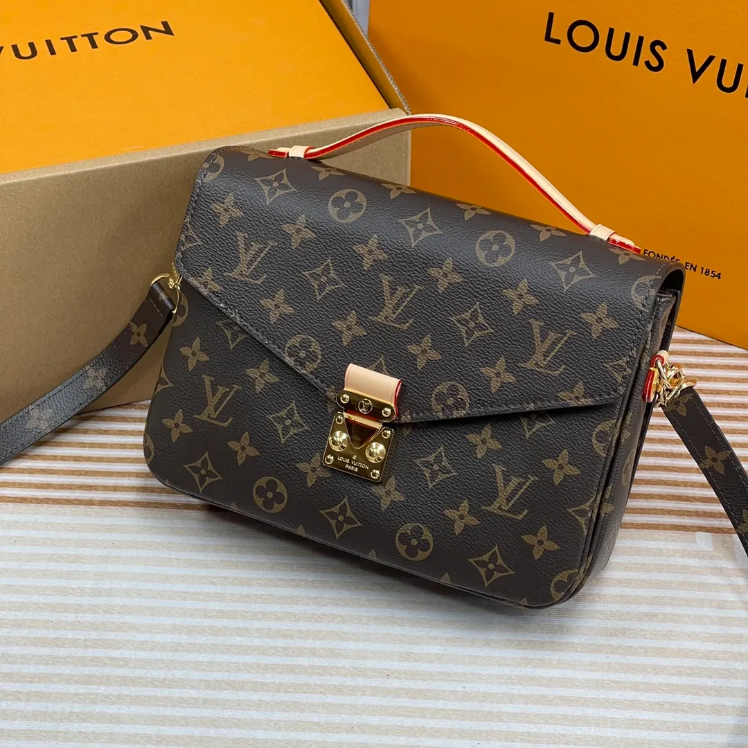 [Upgraded version] P640🐶Upgraded version. High quality. Semi-steel hardware. ❣️With complete packaging⚜️M44875 presbyopia. The latest version is shipped. The compact shape of the Métis handbag exudes elegance. Made of soft Monogram canvas, compact size with many practical pockets and compartments Dimensions: 25 x 19 x 9 cm