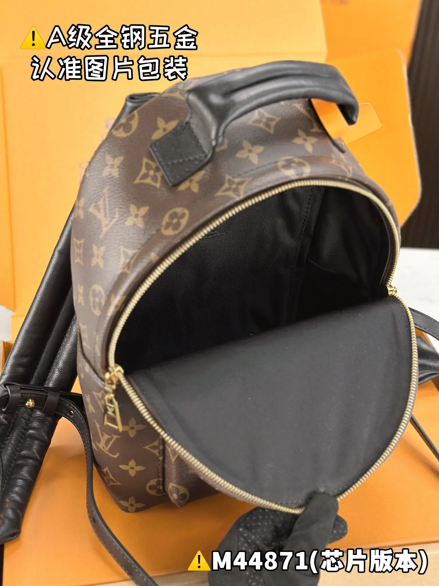 💰1960 [Authentic Grade] [Super Grade MB High Elastic Fabric] PALM SPRINGS Small Backpack Model: M44871 Material: A+ grade all-steel hardware, imported high elastic fabric Packaging: Full set of special grade duty-free MB packaging Size: 20x31x10cm