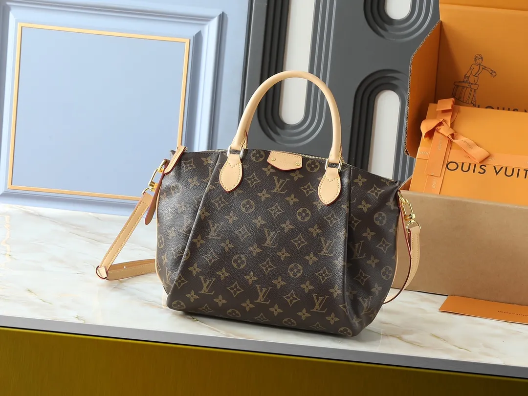💰Large 260💰💰Small 240💰Upgraded original version🌹🌹🌹[Small size 48813, Medium size M48814] The Turenne handbag makes its grand debut, a new upgraded version, once again surpassing the market products, the thick floral material is soft and stylish💥💥If you know the goods, you should pay attention to the details. [So embarrassing] Made of imported discolored leather, upgraded hardware, shoulder strap style, shiny oil edges, M48813 small size: 36 x 24 x 13 cm M48814 medium size: 40 x 26 x 14 cm