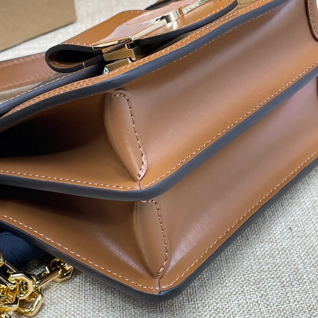 [Upgraded version] P560💰Upgraded version, with complete packaging M44580 L home new version of Daphne with chain ➕ shoulder strap This model has high quality matching details and ⚠️matching hardware! The addition of hardware buckles makes it more stable and fully upgraded! ! ! [Rose] size 20*15*9