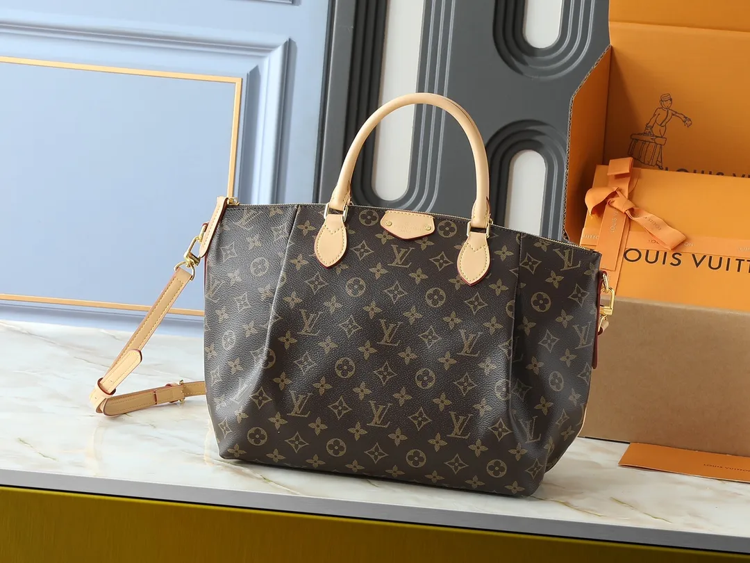 💰Large 260💰💰Small 240💰Upgraded original version🌹🌹🌹[Small size 48813, Medium size M48814] The Turenne handbag makes its grand debut, a new upgraded version, once again surpassing the market products, the thick floral material is soft and stylish💥💥If you know the goods, you should pay attention to the details. [So embarrassing] Made of imported discolored leather, upgraded hardware, shoulder strap style, shiny oil edges, M48813 small size: 36 x 24 x 13 cm M48814 medium size: 40 x 26 x 14 cm
