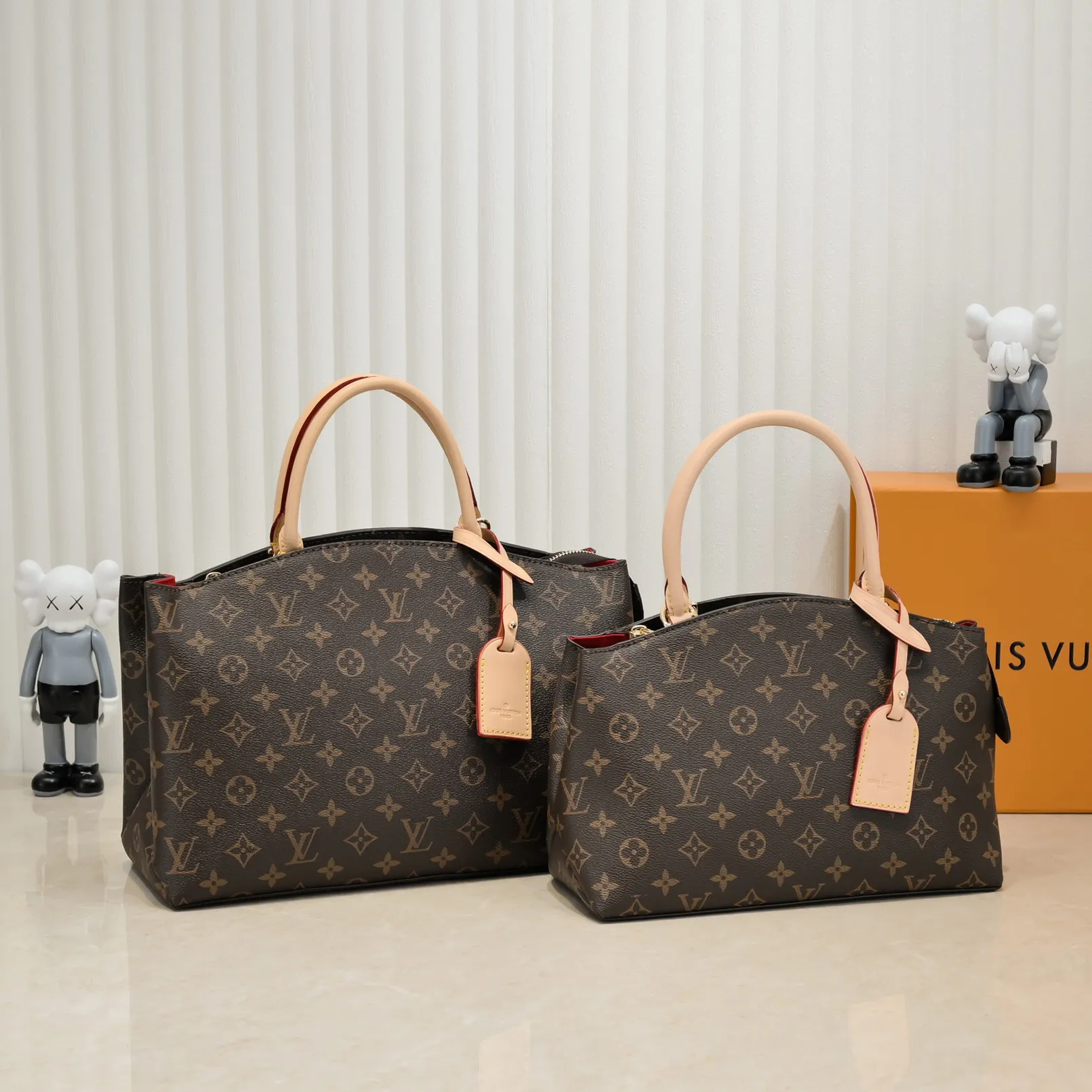 Batch 360💰Small size 2021 new LV New Grand palais mm🎉🎉🎉LV Louis Vuitton calfskin print trend fashionable shoulder bag, N45811. Size: 29-18-12.5