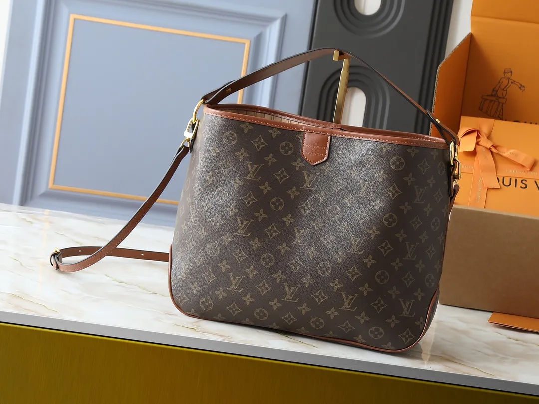 💰220💰Upgraded from the original M40352 Internet celebrity popular second-hand bag GRACEFUL shopping bag with shoulder strap. Original monogram canvas texture. Exquisite pattern. Fashionable. Suitable for mixing and matching of various styles. Lightweight and large capacity design. Lightweight and practical. Dimensions: 46 × 30.0 × 13cm
