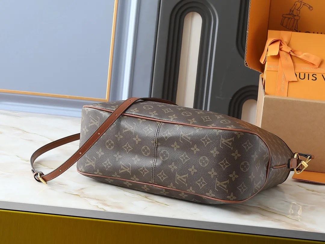💰220💰Upgraded from the original M40352 Internet celebrity popular second-hand bag GRACEFUL shopping bag with shoulder strap. Original monogram canvas texture. Exquisite pattern. Fashionable. Suitable for mixing and matching of various styles. Lightweight and large capacity design. Lightweight and practical. Dimensions: 46 × 30.0 × 13cm