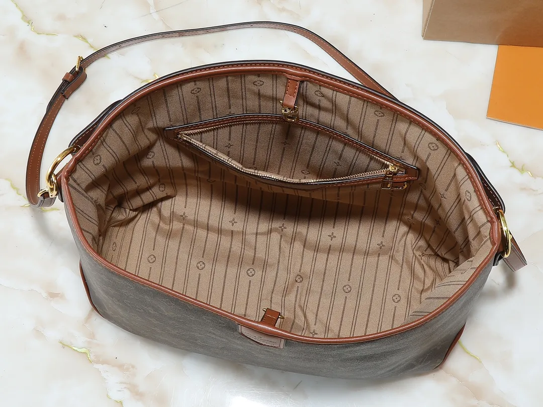 💰220💰Upgraded from the original M40352 Internet celebrity popular second-hand bag GRACEFUL shopping bag with shoulder strap. Original monogram canvas texture. Exquisite pattern. Fashionable. Suitable for mixing and matching of various styles. Lightweight and large capacity design. Lightweight and practical. Dimensions: 46 × 30.0 × 13cm