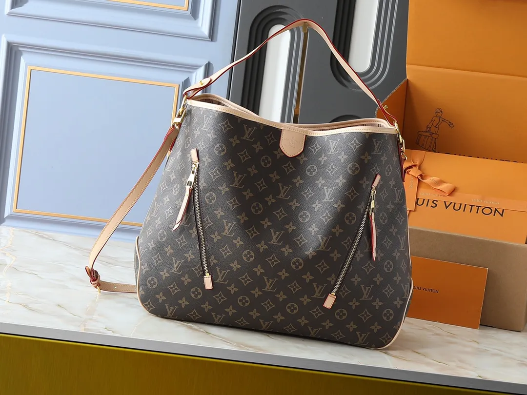💰280💰Upgraded from the original M40354 Internet celebrity popular second-hand bag GRACEFUL shopping bag, original monogram canvas texture with all-steel hardware, exquisite pattern and fashionable style, suitable for mixing and matching of various styles, lightweight and super large capacity design, lightweight and practical. Size: 58×32×21cm