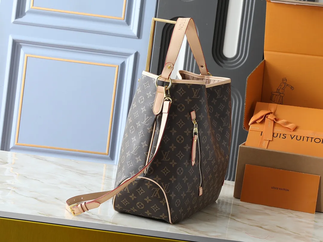 💰280💰Upgraded from the original M40354 Internet celebrity popular second-hand bag GRACEFUL shopping bag, original monogram canvas texture with all-steel hardware, exquisite pattern and fashionable style, suitable for mixing and matching of various styles, lightweight and super large capacity design, lightweight and practical. Size: 58×32×21cm