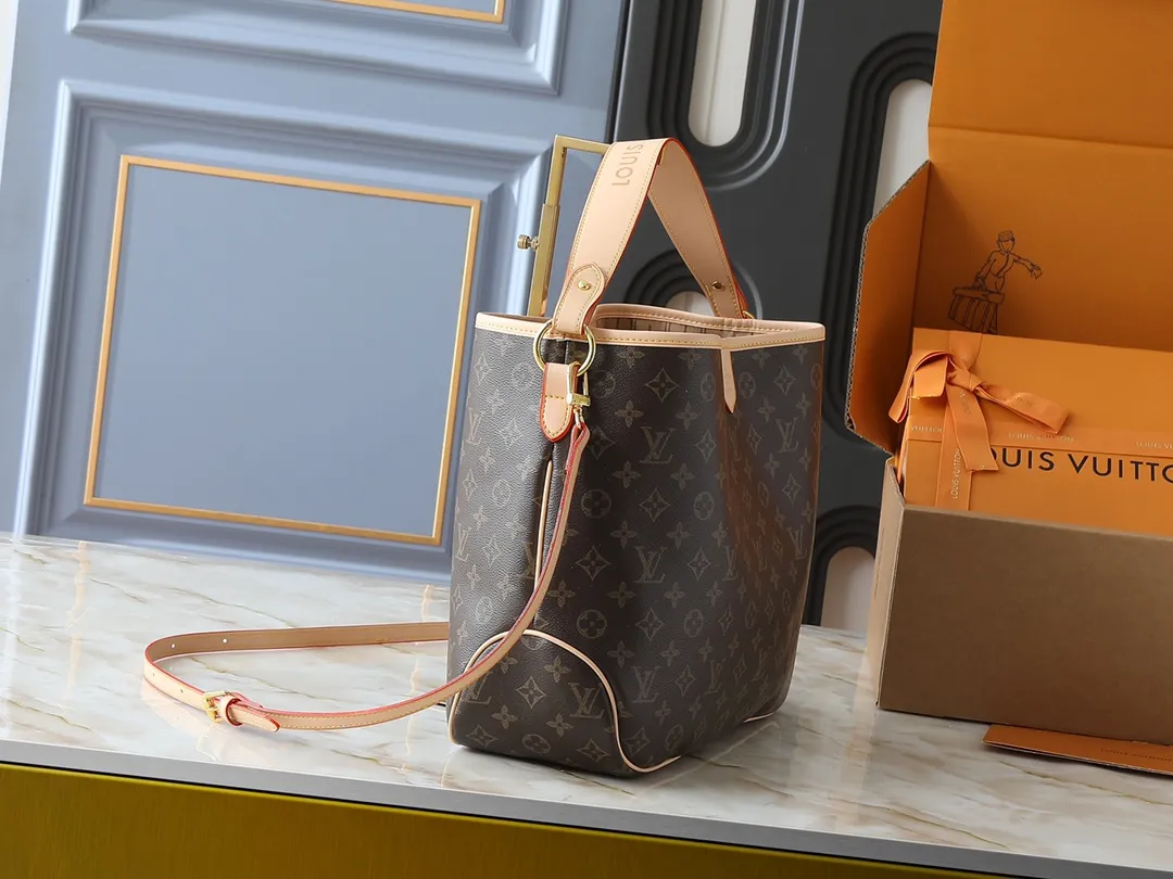 💰240💰Upgraded from the original M40352 Internet celebrity popular second-hand bag GRACEFUL shopping bag with shoulder strap. Original monogram canvas texture. Exquisite pattern. Fashionable. Suitable for mixing and matching of various styles. Lightweight and super large capacity design. Lightweight and practical. Dimensions: 46 × 30.0 × 13cm