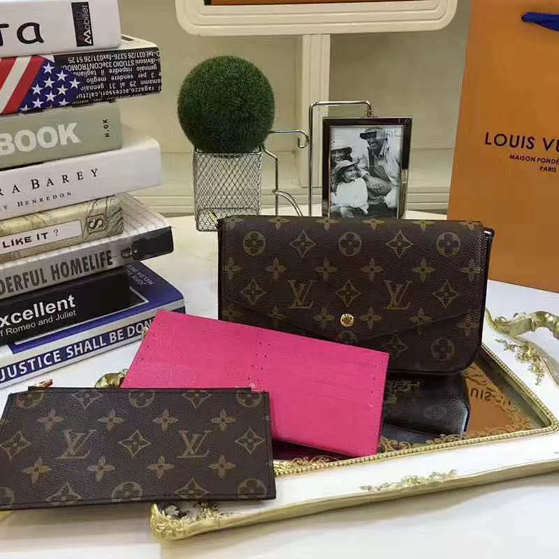 All categories Official website "Brand Women's Bags" Women's Bags 💙 LV 2022 official new LV three-piece handbag wholesale 5800800 High quality Size: 21-11-2CM