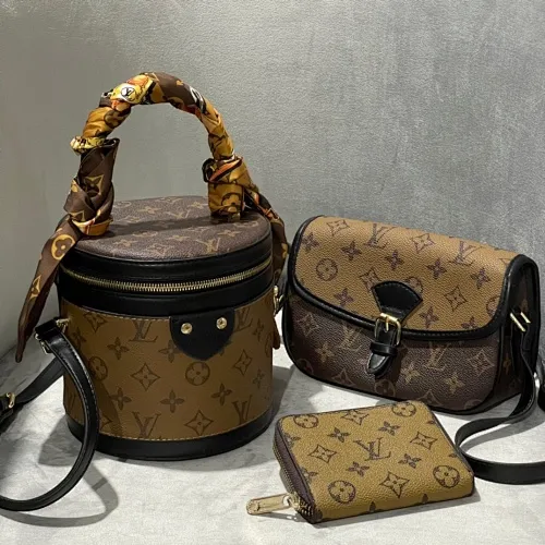 All categories Official website "Three-piece bag set" Three-piece set💖 LV 2023 new LV bag three-piece set wholesale