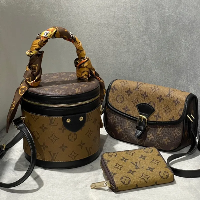 All categories Official website "Three-piece bag set" Three-piece set💖 LV 2023 new LV bag three-piece set wholesale