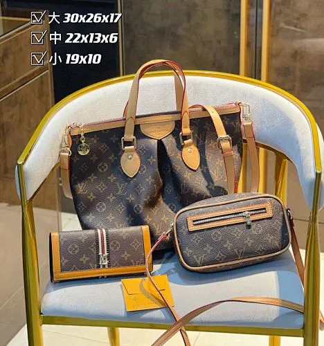 All categories Official website "Three-piece bag set" Three-piece set💖 LV 2023 new LV bag three-piece set wholesale
