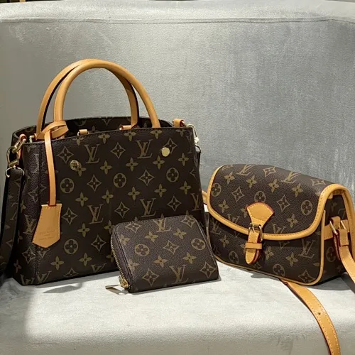All categories Official website "Three-piece bag set" Three-piece set💖 LV 2023 new LV bag three-piece set wholesale