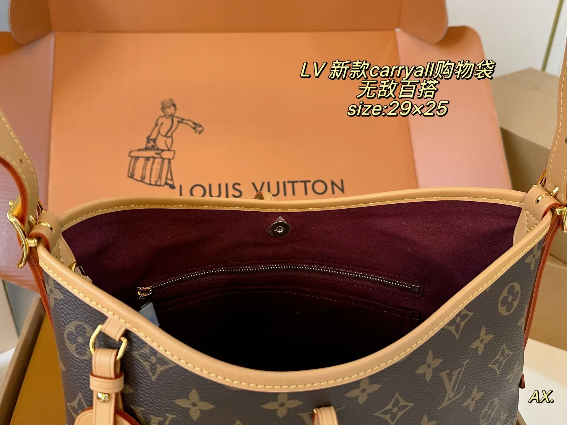 All categories Official website "Brand Women's Bags" Women's Bags 💙 LV 2025 new LV armpit bag