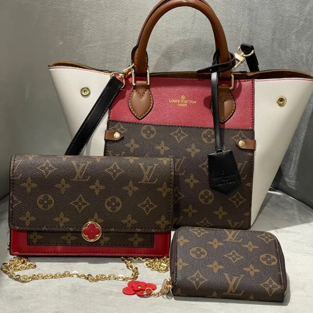 All categories Official website "Three-piece bag set" Three-piece set💖 LV 2023 new LV bag three-piece set wholesale