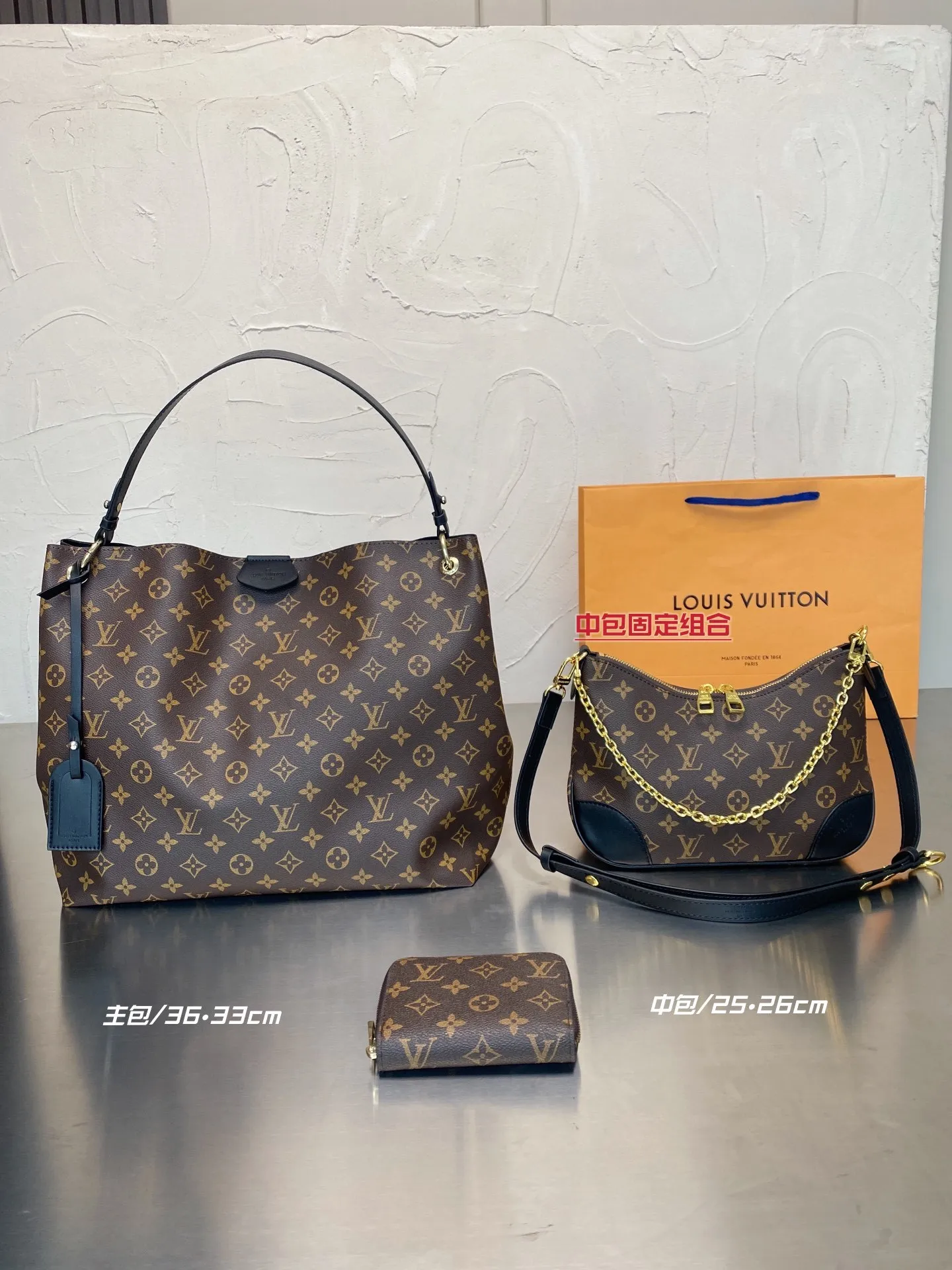 All categories Official website "Three-piece bag set" Three-piece set💖 LV 2023 new LV bag three-piece set wholesale