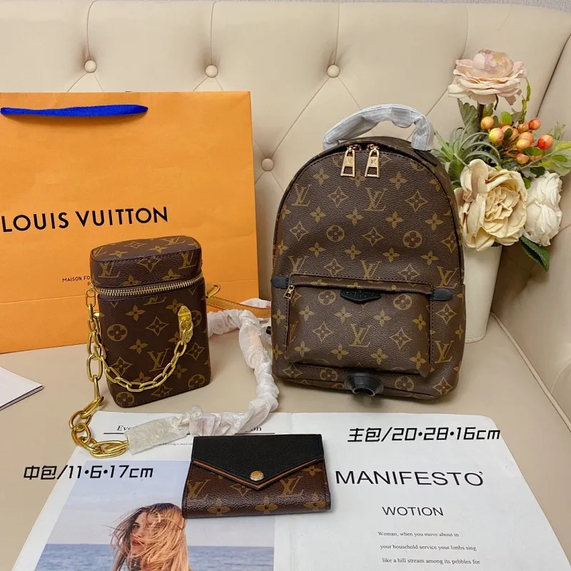 All categories Official website "Three-piece bag set" Three-piece set💖 LV 2023 new LV bag three-piece set wholesale