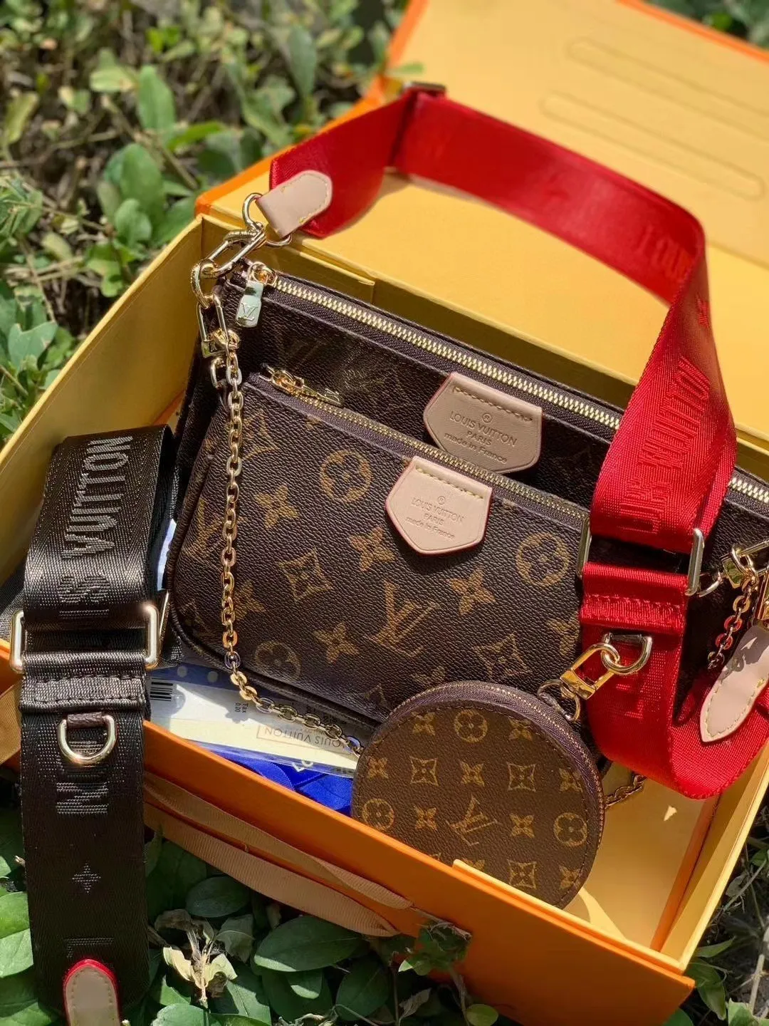 All categories Official website "Brand Women's Bags" Women's Bags 💙 LV fine imitation LV, high imitation LV bags, LV crossbody bags, 2023 official latest version LV crossbody bag three-piece set, LV bag factory, bag recommendations, size: 24-13-4.5 19.5-11-4 9.5-2CM