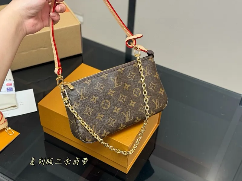 All categories Official website "Brand Women's Bags" Women's Bags 💙 LV 2025 new LV armpit bag