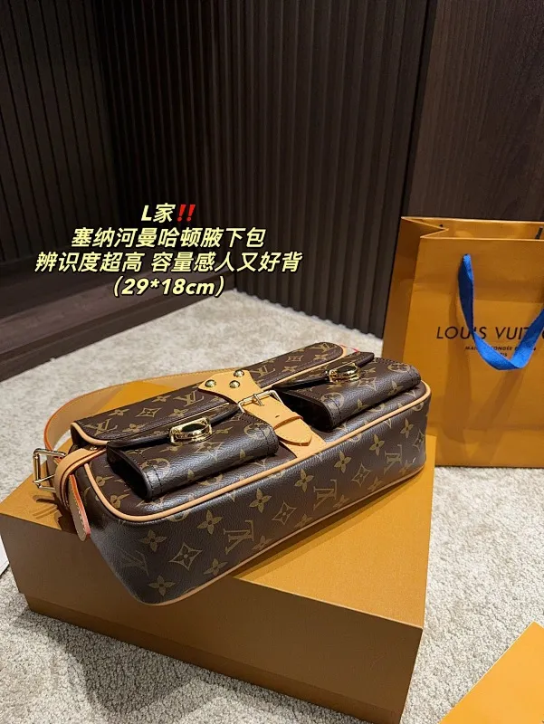 All categories Official website "Brand Women's Bags" Women's Bags 💙 LV 2024 official website new LV armpit bag
