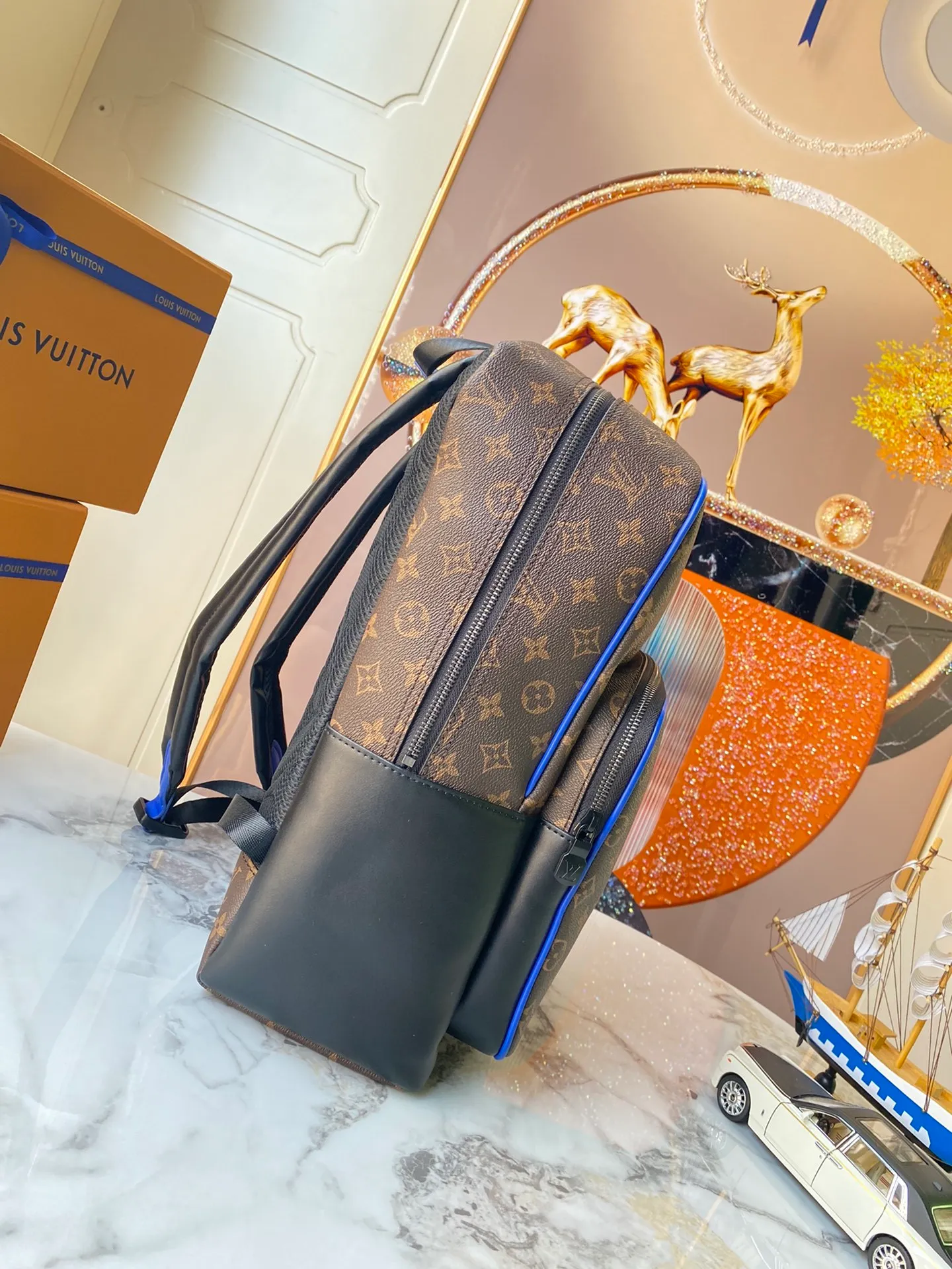 All categories Official website "Brand Women's Bags" Women's Bags 💙 LV 2022 official new LV backpack wholesale 58002300 High quality Size: 31-41.5-15.5CM