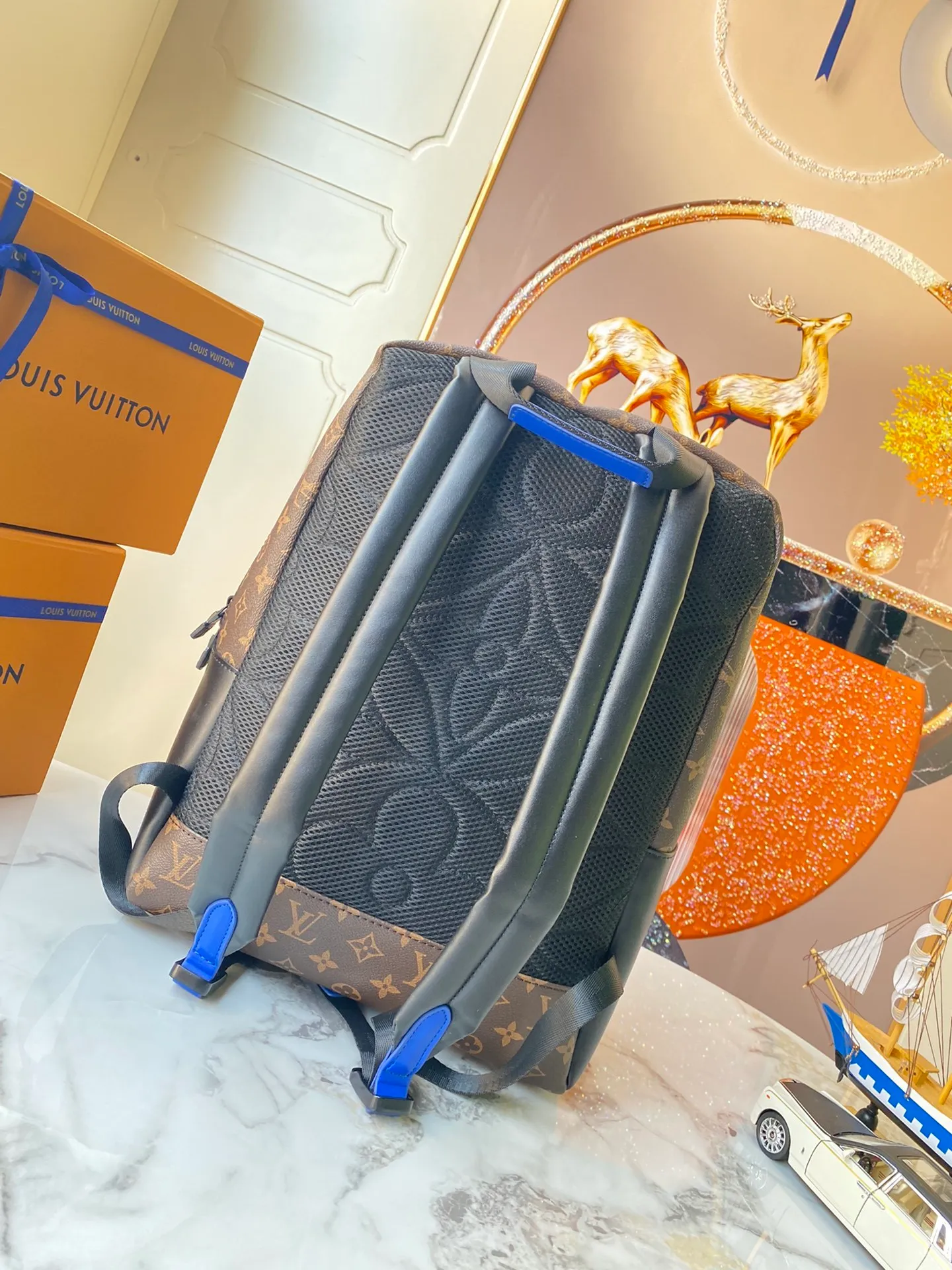 All categories Official website "Brand Women's Bags" Women's Bags 💙 LV 2022 official new LV backpack wholesale 58002300 High quality Size: 31-41.5-15.5CM